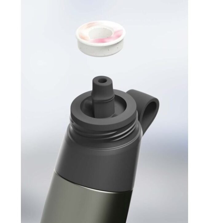 Gen 2 Steel Flasker Dusky Obsidian