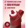 Gen 2 Steel Flasker Rich Ruby