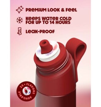 Gen 2 Steel Flasker Rich Ruby
