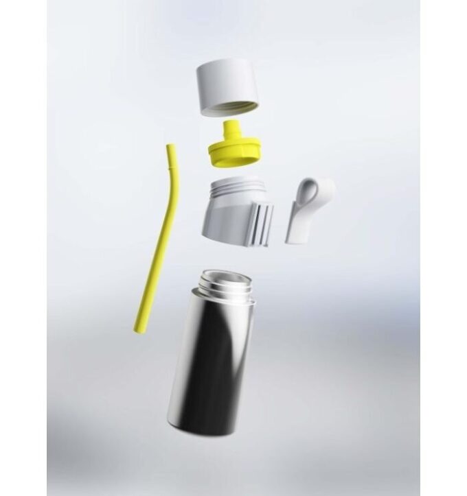 Gen 2 Steel Flasker Silver