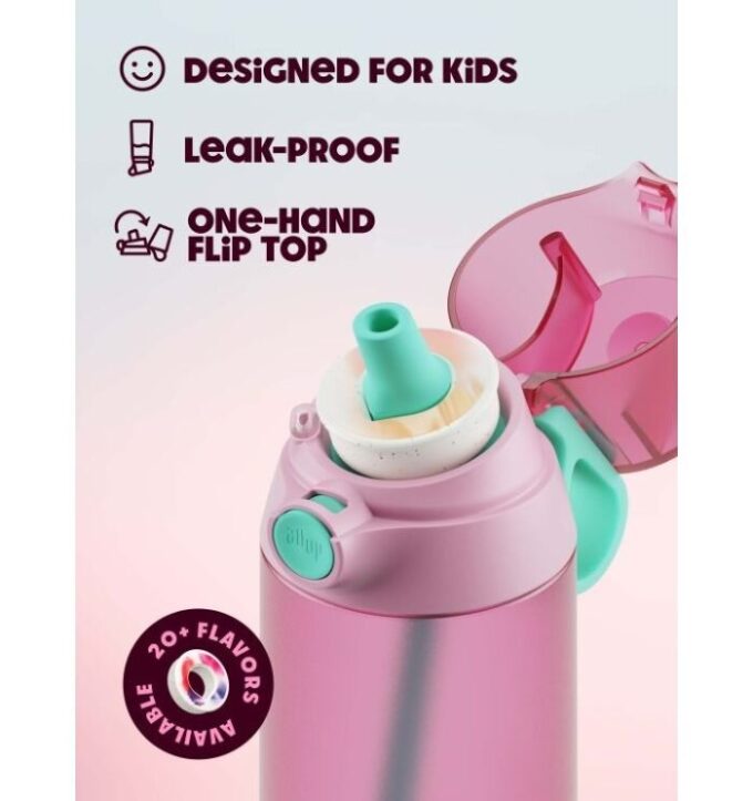 Sipper Flasker Shrimp Pink