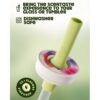 The Straw Flasker Green Sage