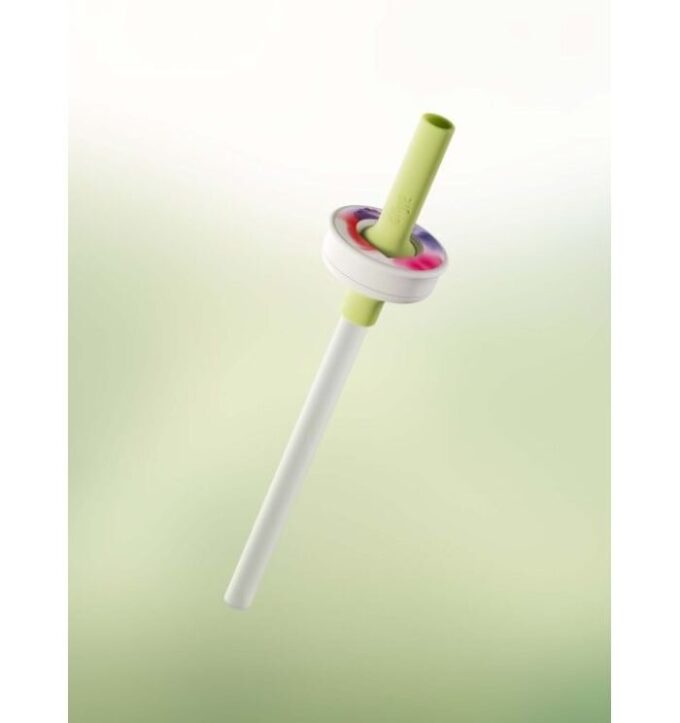 The Straw Flasker Green Sage